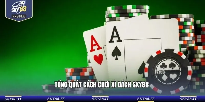 Tổng quát cách chơi xì dách SKY88 